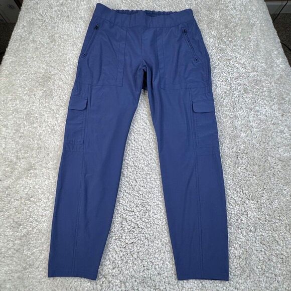 Athleta Chelsea Cargo Pant Blue - Picture 2 of 11